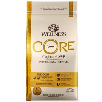 Wellness [20% OFF*] Wellness CORE Indoor Deboned Chicken Turkey & Chicken Meals Dry Cat Food Cat Food & Treats