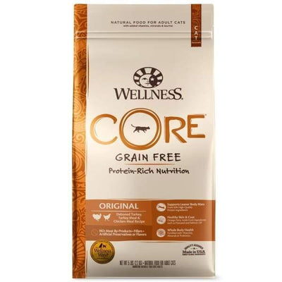 Wellness [20% OFF*] Wellness CORE Original Deboned Turkey Turkey Meal & Chicken Meal Dry Cat Food Cat Food & Treats