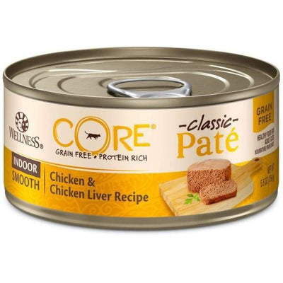Wellness [20% OFF] Wellness CORE Pâté Indoor Chicken & Chicken Liver Canned Cat Food 155g Cat Food & Treats