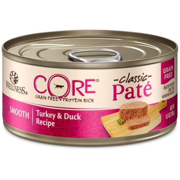 Wellness [20% OFF*] Wellness CORE Pâté Turkey & Duck Canned Cat Food 155g Cat Food & Treats