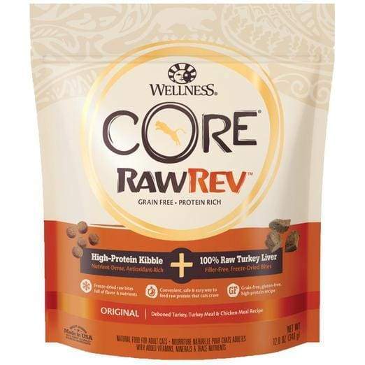 Wellness [20% OFF] Wellness CORE RawRev Original + 100% Raw Turkey Dry Cat Food Cat Food & Treats