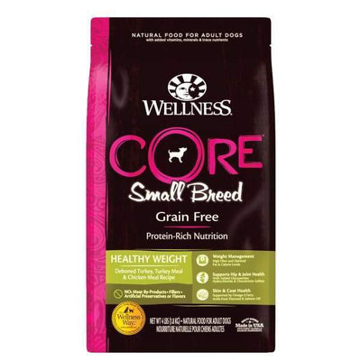 Wellness [20% OFF + FREE FOOD*] Wellness Core Small Breed Grain-free Healthy Weight Dry Dog Food Dog Food & Treats