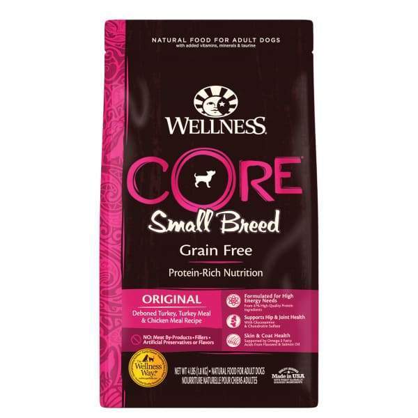 Wellness [20% OFF + FREE FOOD*] Wellness Core Small Breed Grain-free Original Dry Dog Food Dog Food & Treats