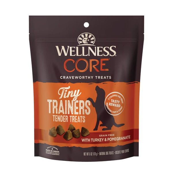Wellness Wellness Core Tiny Trainers Turkey & Pomegranate Small Breed Dog Treats 6oz Dog Food & Treats