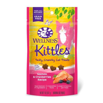 Wellness [20% OFF] Wellness Kittles Salmon & Cranberries Cat Treats 56.7g Cat Food & Treats