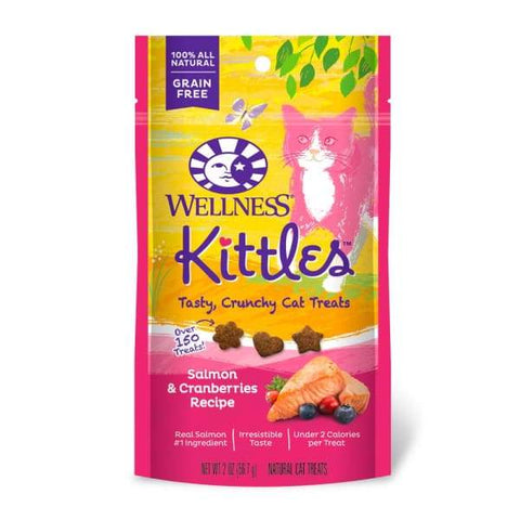 Wellness [20% OFF] Wellness Kittles Salmon & Cranberries Cat Treats 56.7g Cat Food & Treats