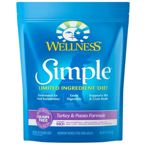 Wellness [20% OFF] Wellness Simple Grain-Free Turkey & Potato Formula Dry Dog Food Dog Food & Treats