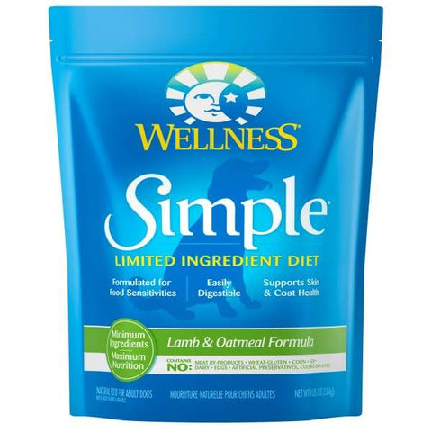 Wellness [20% OFF] Wellness Simple Lamb & Oatmeal Formula Dry Dog Food Dog Food & Treats