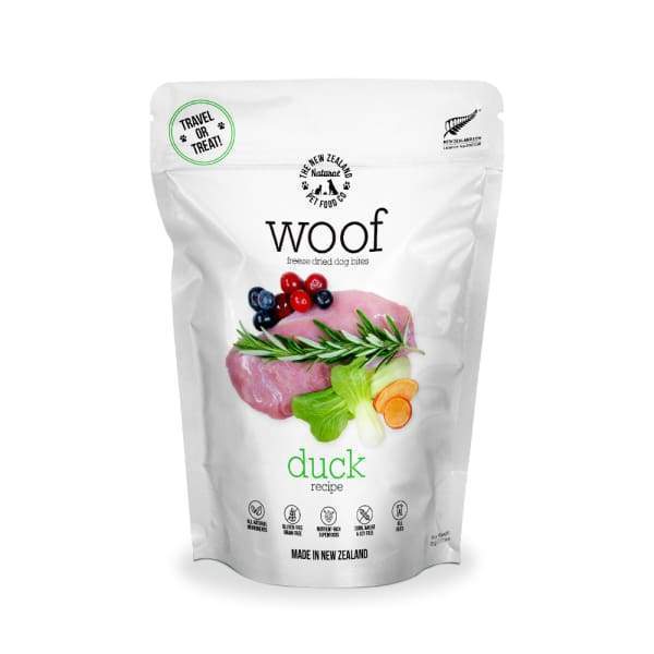 Woof [2 for $19] WOOF Duck Freeze Dried Raw Dog Treats 50g Dog Food & Treats