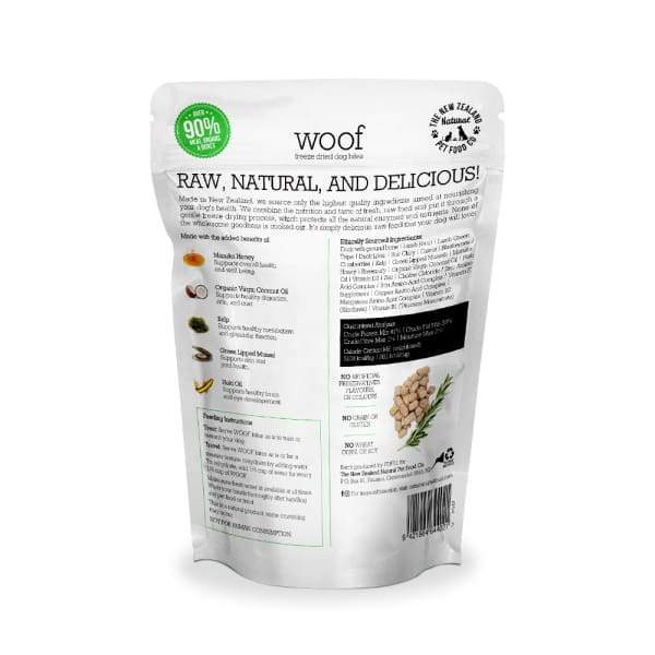 Woof [2 for $19] WOOF Duck Freeze Dried Raw Dog Treats 50g Dog Food & Treats