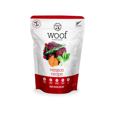 Woof [28% OFF] WOOF Venison Air Dried Dog Treats 100g Dog Food & Treats