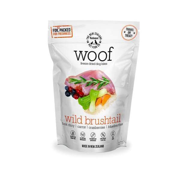 Woof WOOF Wild Brushtail Freeze Dried Raw Dog Food Dog Food & Treats