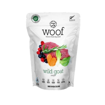 Woof WOOF Wild Goat Freeze-dried Raw Dog Food Dog Food & Treats