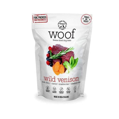 Woof WOOF Wild Venison Freeze Dried Raw Dog Food Dog Food & Treats