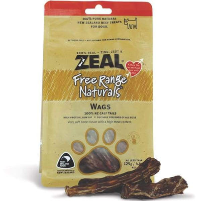 Zeal [BUY 3 WITH $18.50 OFF] Zeal Free Range Naturals Wags Dog Treats 125g Dog Food & Treats