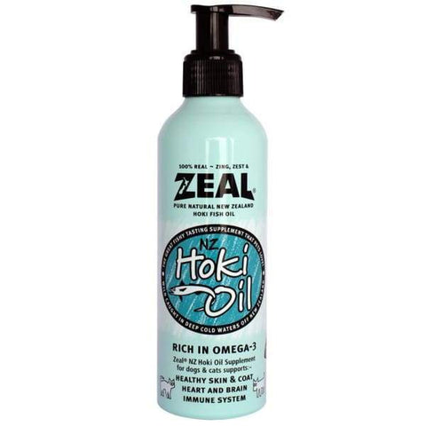 Zeal Zeal Pure Natural New Zealand Hoki Fish Oil Cat & Dog Supplement 220ml [CATS & DOGS] Dog Healthcare
