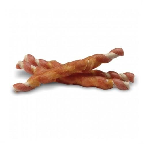 Zeus Zeus Better Bones Salmon Flavour Chicken Wrapped Twists Dog Treats 10pcs Dog Food & Treats