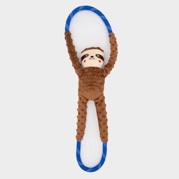 ZippyPaws [10% OFF] ZippyPaws RopeTugz Sloth Dog Toy Dog Accessories