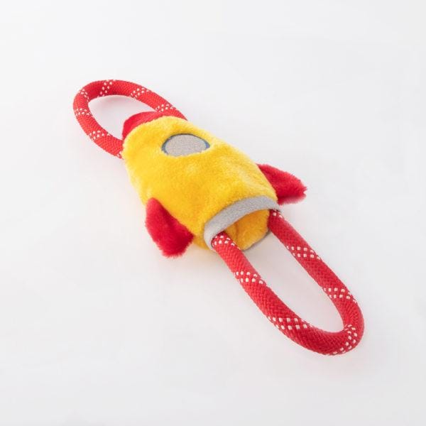 ZippyPaws [10% OFF] ZippyPaws RopeTugz Spaceship Dog Toy Dog Accessories