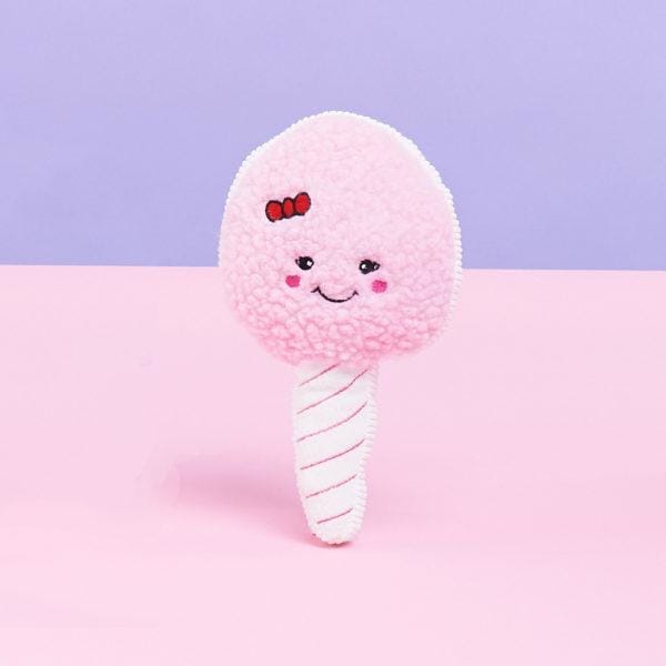 ZippyPaws [10% OFF] ZippyPaws Squeakie Pattiez Cotton Candy Dog Toy Dog Accessories
