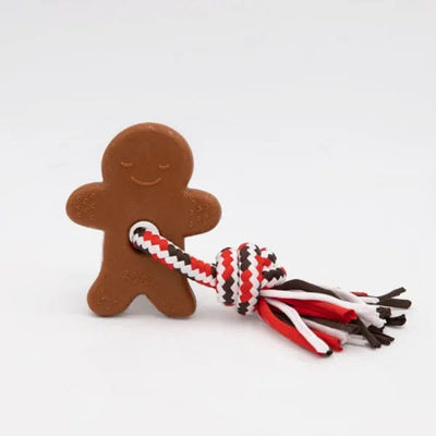 ZippyPaws [10% OFF] ZippyPaws ZippyTuff Teetherz Holiday Gingerbread Man Dog Toy Dog Accessories
