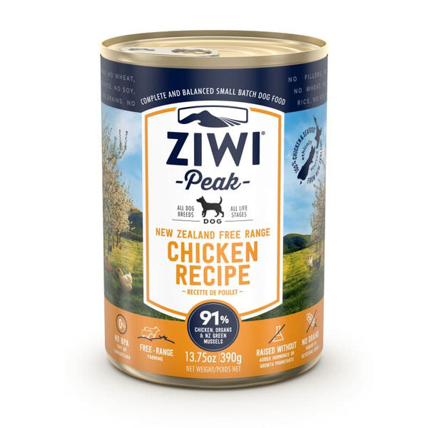 Ziwi Peak [20% OFF] Ziwi Peak Chicken Canned Dog Food 390g Dog Food & Treats
